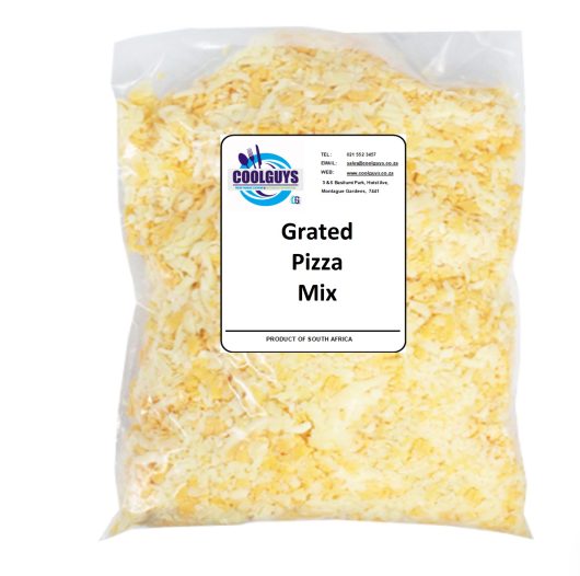Cheese grated 70/30 pizza p/kg