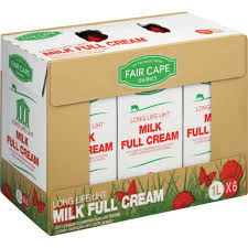 Milk Long Life Full/C 6x1lt